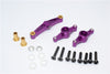 Tamiya TT-02 Aluminum Steering Assembly - 1 Set Purple