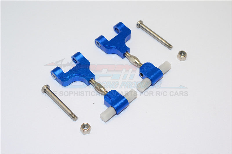 Tamiya TT-02 Aluminum Rear Adjustable Upper Arm - 1Pr Blue