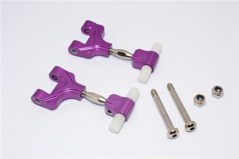 Tamiya TT-02 Aluminum Rear Adjustable Upper Arm - 1Pr Purple