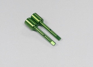 Tamiya TT-02 Aluminum Middle Shaft Joint - 1Pr Green