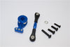 Tamiya TT02B Aluminum Hi-Torque Servo Saver 23T With Aluminum Tie Rod - 1 Set Blue