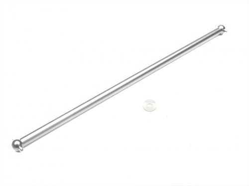 Tamiya TT02B / TT02 Aluminum Main Shaft - 1Pc Silver