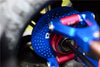 Traxxas X-Maxx 4X4 Aluminum Rear Wheel Hex Claw +3mm With Brake Disk - 2Pcs? Blue