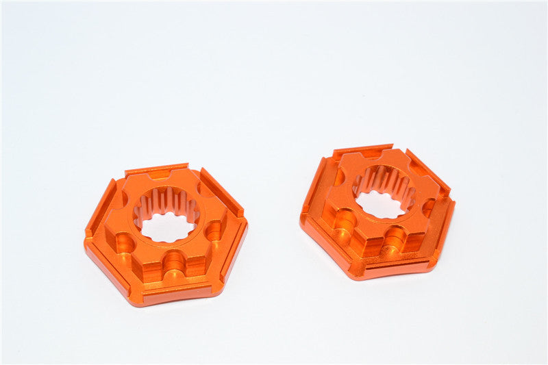 Traxxas X-Maxx 4X4 Aluminum Wheel Hex (+1mm) - 2Pcs Orange