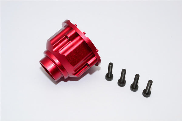 Traxxas X-Maxx 4X4 Aluminum Differential Case - 1Pc Red