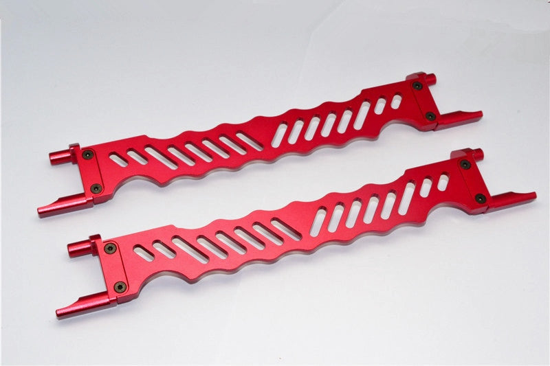 Traxxas X-Maxx 4X4 Aluminum Battery Holder - 1Pr Set Red