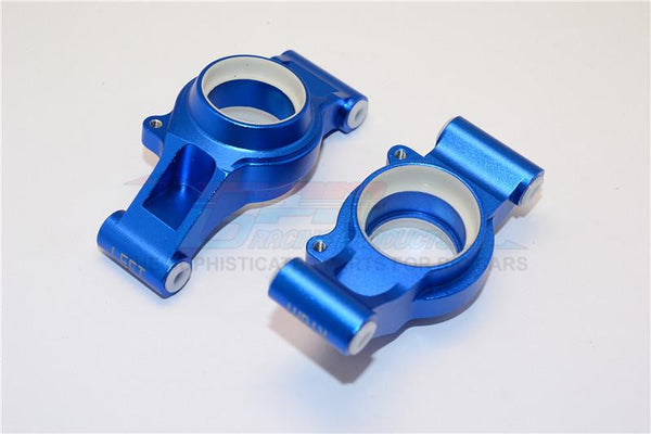 Traxxas X-Maxx 4X4 Aluminum Rear Knuckle Arms With Collars - 1Pr Set Blue