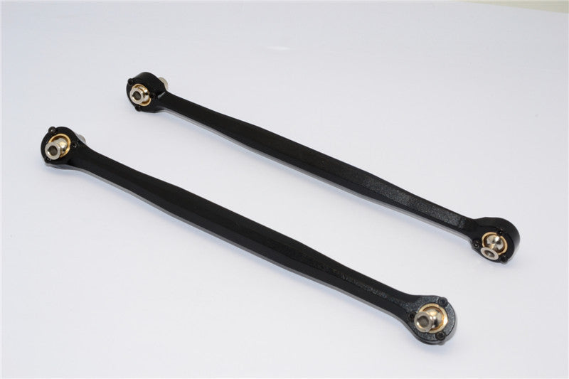 Traxxas X-Maxx 4X4 Aluminum Front Steering Rod - 1Pr Black