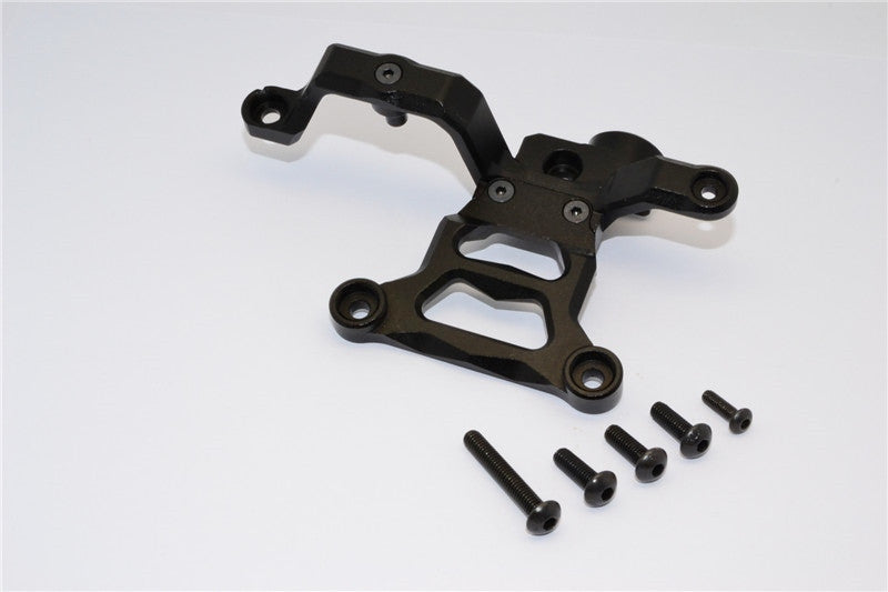 Traxxas X-Maxx 4X4 Aluminum Steering Bellcrank Support - 1 Set Black