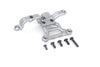 Traxxas X-Maxx 4X4 Aluminum Steering Bellcrank Support - 1Set Gray Silver