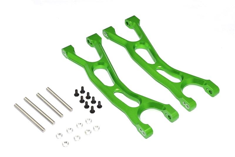 Traxxas X-Maxx 4X4 Aluminum Front / Rear Upper Arms - 1Pr Green