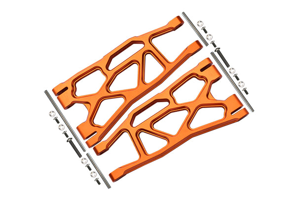 Traxxas X-Maxx 4X4 Aluminum Front / Rear Lower Arms - 1Pr Orange