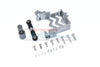 Traxxas 1/10 Maxx 4WD Monster Truck Aluminum Servo Mount + Stainless Steel Tie Rod + 25T Aluminum Servo Horn - 16Pc Set Gray Silver