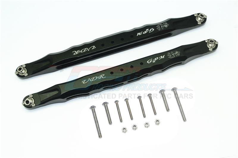 Traxxas Unlimited Desert Racer 4X4 (#85076-4) Aluminum Rear Lower Trailing Arms - 1Pr Set Black