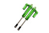 Traxxas Unlimited Desert Racer 4X4 (#85076-4) Aluminum Front L-Shape Internal Damper (135mm) - 2Pc Set Green