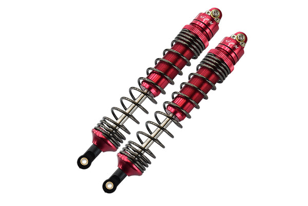 Traxxas Unlimited Desert Racer 4X4 (#85076-4) Aluminum Rear Spring Dampers (139mm) - 2Pc Set Red