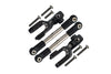 Traxxas Unlimited Desert Racer 4X4 (#85076-4) Aluminum Front Sway Bar & Stainless Steel Linkage - 4Pc Set Black