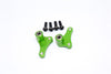 Vaterra Twin Hammers Aluminum Front Multi Mount Rockers Arms With Multi Mounting Holes For Different Ratio - 1 Set Green