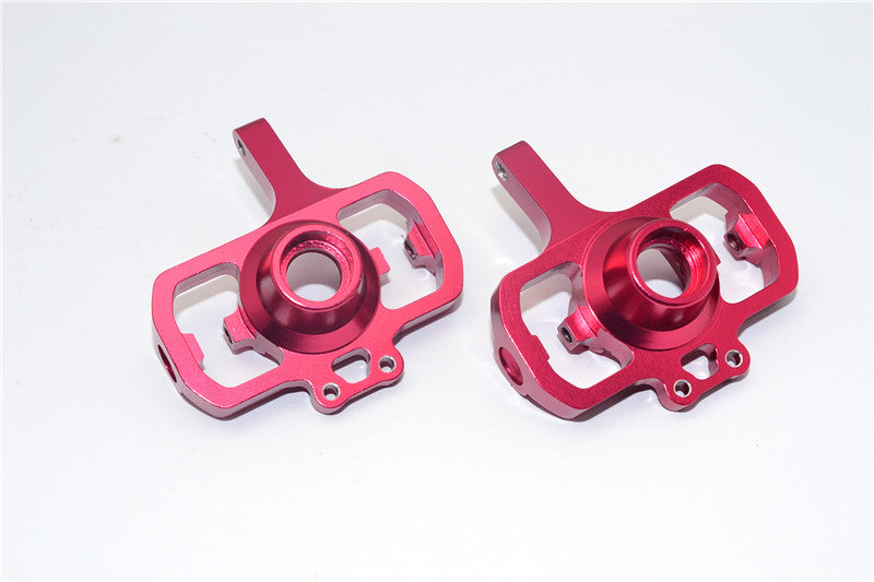 Vaterra 2012 Nissan GTR Aluminum Front Knuckle Arm - 1Pr Red