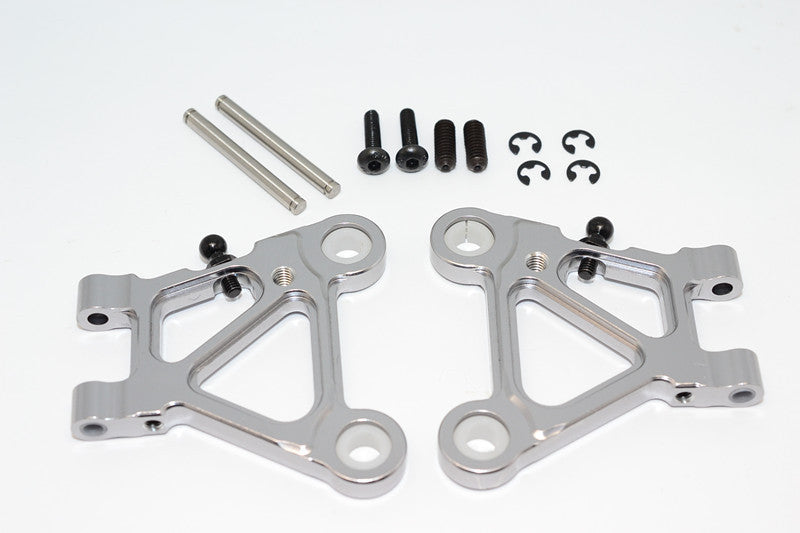 Vaterra 2012 Nissan GTR Aluminum Rear Lower Arm - 1Pr Gray Silver