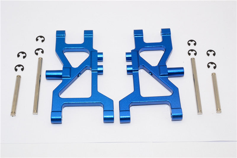 Tamiya Wild Dagger Aluminum Front Arm Set - 1Pr Blue