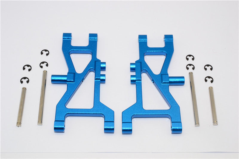 Tamiya Wild Dagger Aluminum Rear Arm Set - 1Pr Blue