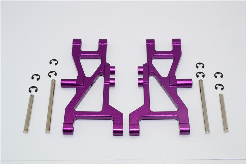 Tamiya Wild Dagger Aluminum Rear Arm Set - 1Pr Purple