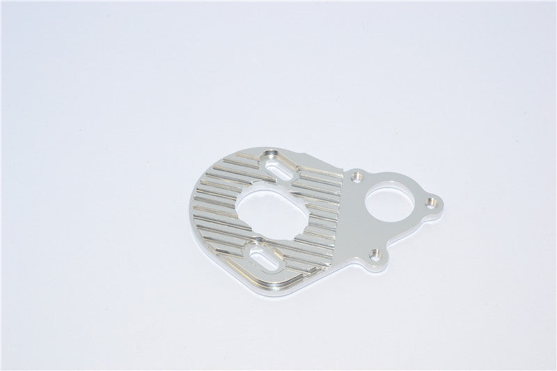 Axial SMT10 Grave Digger (AX90055) Aluminum Motor Heat Sink Plate - 1Pc Silver