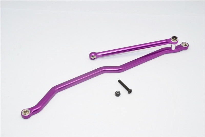 Axial Wraith & RR10 Bomber Aluminum Steering Link - 2Pcs Set Purple