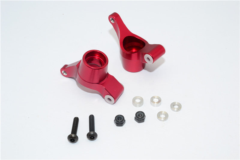 Tamiya WR02C Aluminum Rear Knuckle Arm - 1Pr Set Red