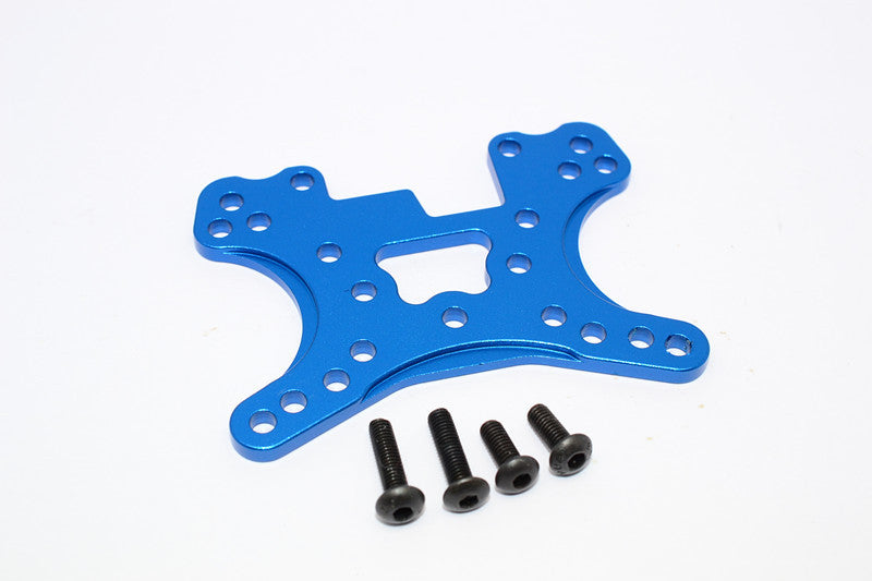 HPI WR8 Flux Aluminum Front/Rear Shock Tower - 1Pc Set Blue