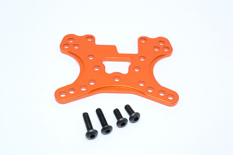 HPI WR8 Flux Aluminum Front/Rear Shock Tower - 1Pc Set Orange