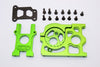 HPI WR8 Flux Aluminum Motorhalter & Center Diff Housing & Graphite Plate - 1Set Green