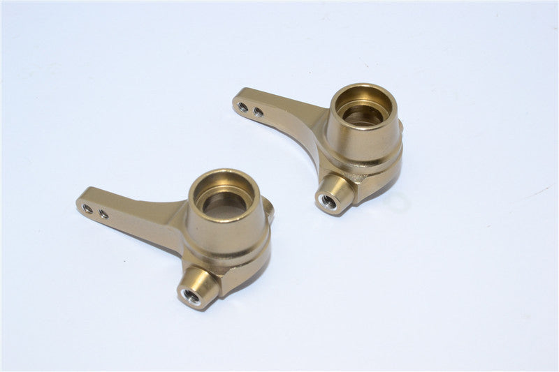 Tamiya WR02C Aluminum Front Knuckle Arm - 1Pr Set Titanium