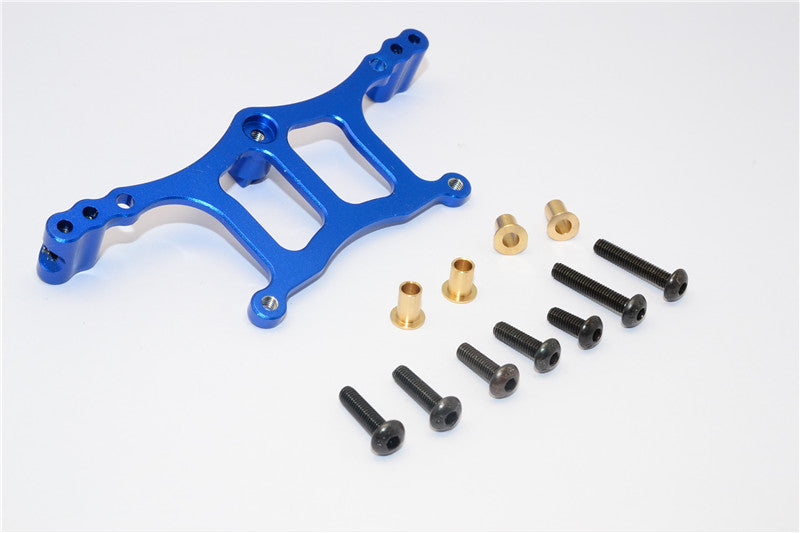 Tamiya WR02C & Wild Willy 2 Aluminum Front Shock Tower - 1Pc Set Blue