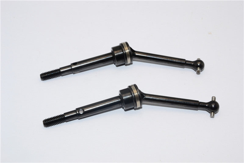 Tamiya WR02C Steel Rear CVD Drive Shaft (36mm) - 1Pr Black