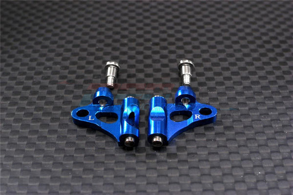 XMods Evolution Touring Aluminum Front Lower Arm With Screws - 1Pr Set Blue