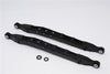 Axial Yeti & RR10 Bomber Aluminum Rear Lower Chassis Link Parts - 1Pr Black