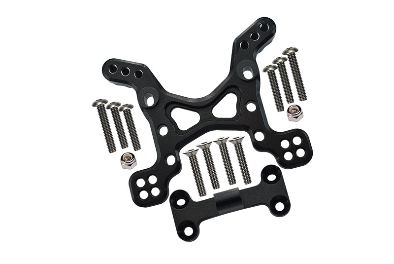 Axial Yeti Aluminum Front Shock Tower - 1 Set Black