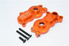 Axial Yeti Aluminum Center Transmission Case - 2Pcs Set Orange