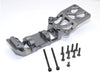 Axial Yeti XL Monster Buggy Aluminum Front Lower Arm Bulk - 2Pcs Set Gray Silver