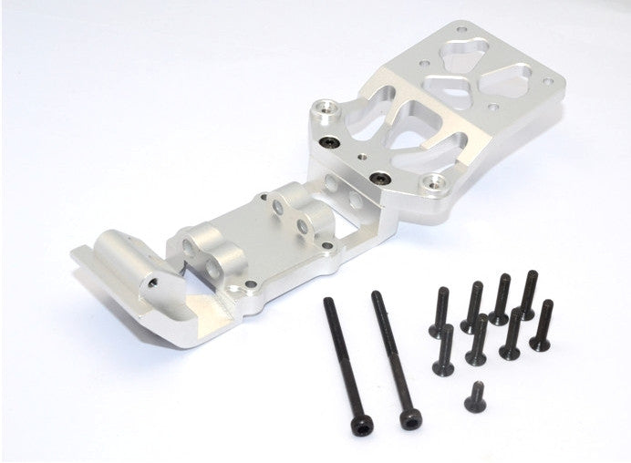 Axial Yeti XL Monster Buggy Aluminum Front Lower Arm Bulk - 2Pcs Set Silver