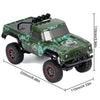 2.4G 1:18 Scale RTR RC Rock Crawler Car Off Road Climbing RC Vehicle Truck Remote Control Pickup RC Car Toy - 1 Set Green