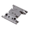 Metal Gearbox Mount Transmission Holder for 1/10 RC Crawler Axial SCX10 II 90046 90047 90075 - 1 Set Grey Silver