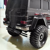 RC Car Metal Rear Bumper for 1:10 RC Crawler Traxxas TRX4 G500 TRX6 G63 6X6 Upgrade Parts - Black