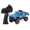 2.4G 1:18 Scale RTR RC Rock Crawler Car Off Road Climbing RC Vehicle Truck Remote Control Pickup RC Car Toy - 1 Set Blue