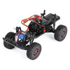 2.4G 1:18 Scale RTR RC Rock Crawler Car Off Road Climbing RC Vehicle Truck Remote Control Pickup RC Car Toy - 1 Set Green