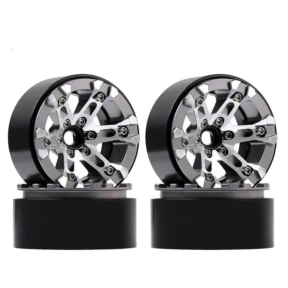 Aluminum Alloy 2.0inch Beadlock Wheel Rims fit 1.9inch Tires for 1/10 –  JTeamhobbies