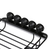 232*145mm Metal Roof Rack with 5 LED Lights for 1/10 RC Crawler Car Traxxas TRX-4 Axial SCX10 90046 SCX10 III AXI03007 (Style B) - 1 Set