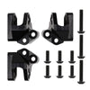 Aluminum Alloy Upper Center Link Mounts AXI231009 for 1/10 RC Crawler Car Axial SCX10 III AXI03007 Upgrade Parts - 3Pc Set Black